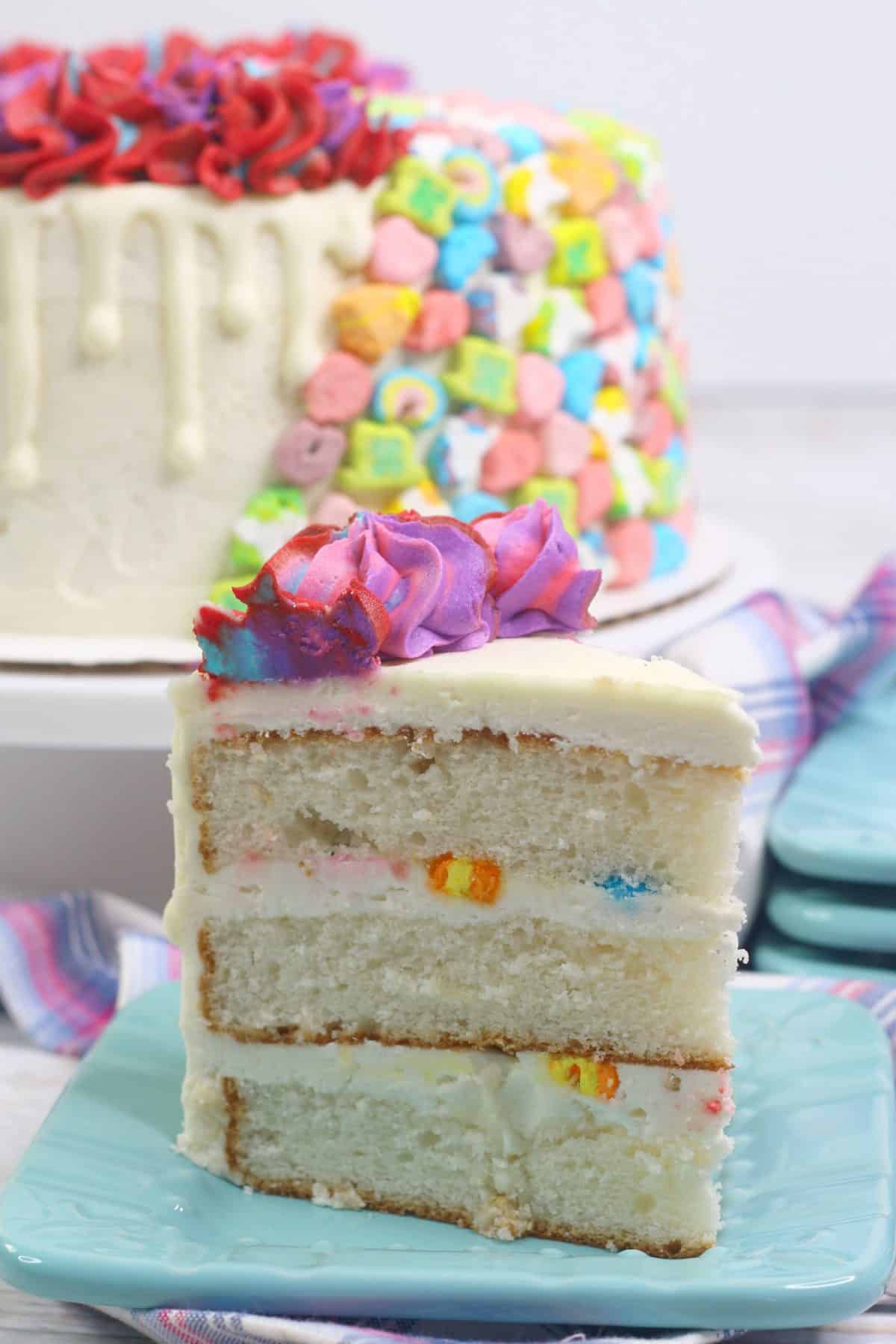 Lucky Charms Cake, Cereal Cake