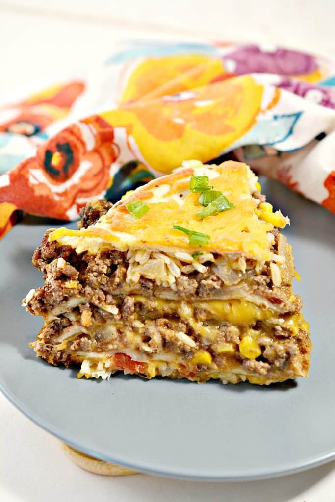 Mexican Tortilla Casserole - Sweet Pea's Kitchen