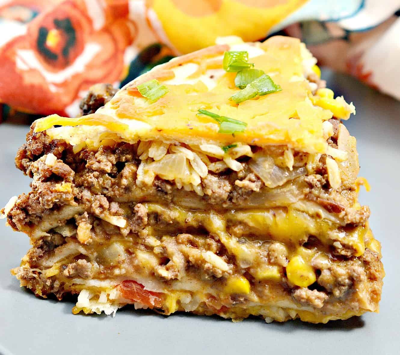 Mexican Tortilla Casserole - Sweet Pea's Kitchen