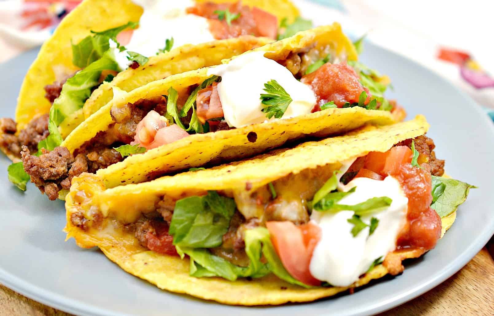 Oven Baked Tacos Sweet Pea's Kitchen