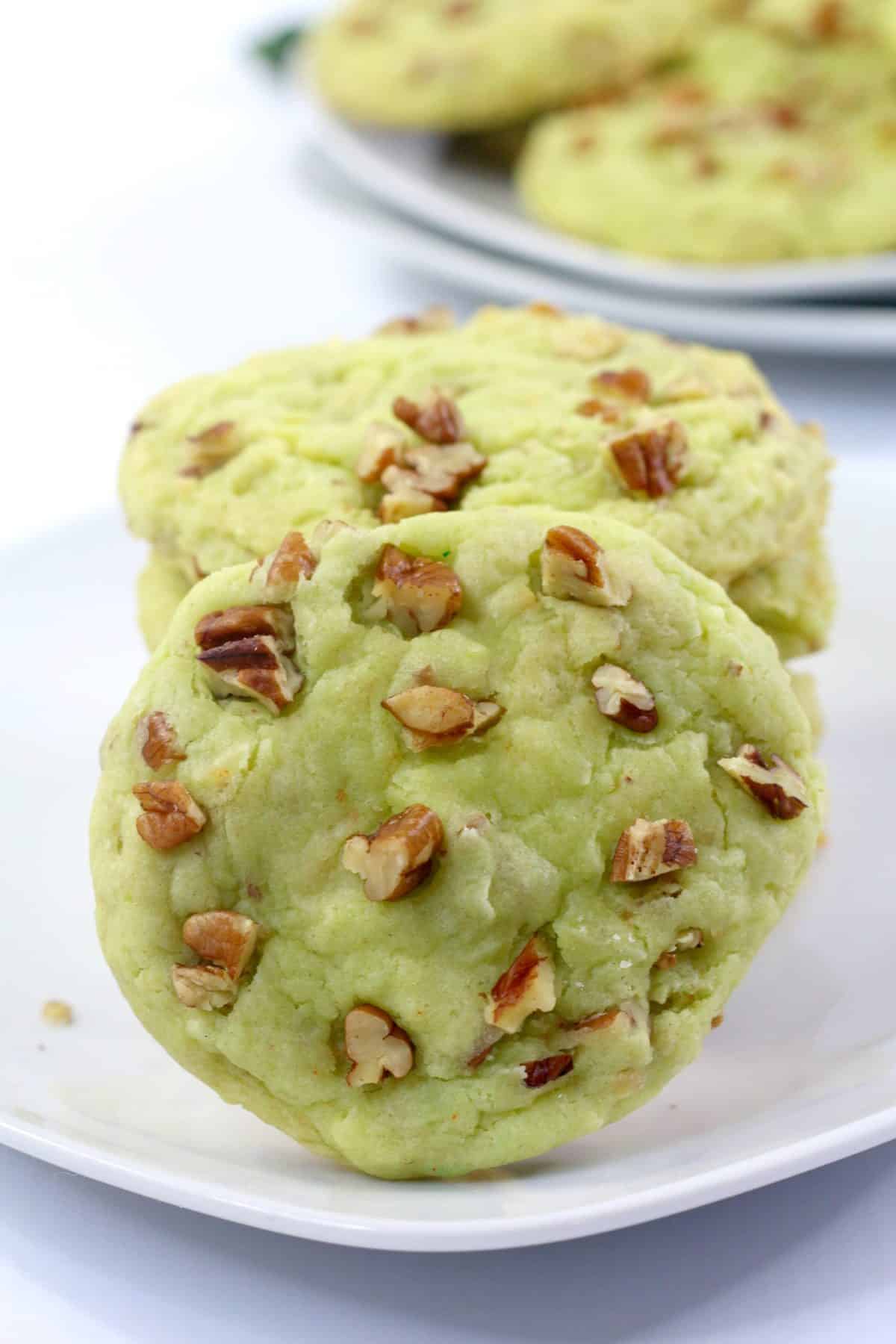 Pistachio Watergate Cookies, Classic Cookie Recipe