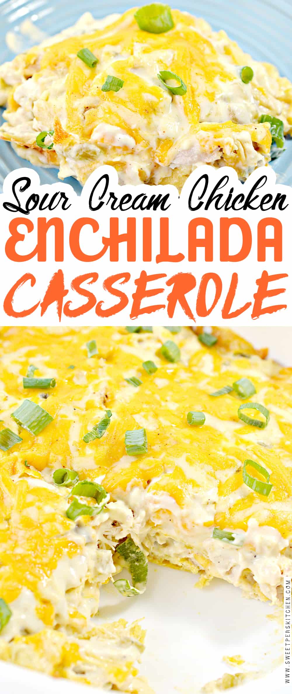 Sour Cream Chicken Enchilada Casserole on pinterest