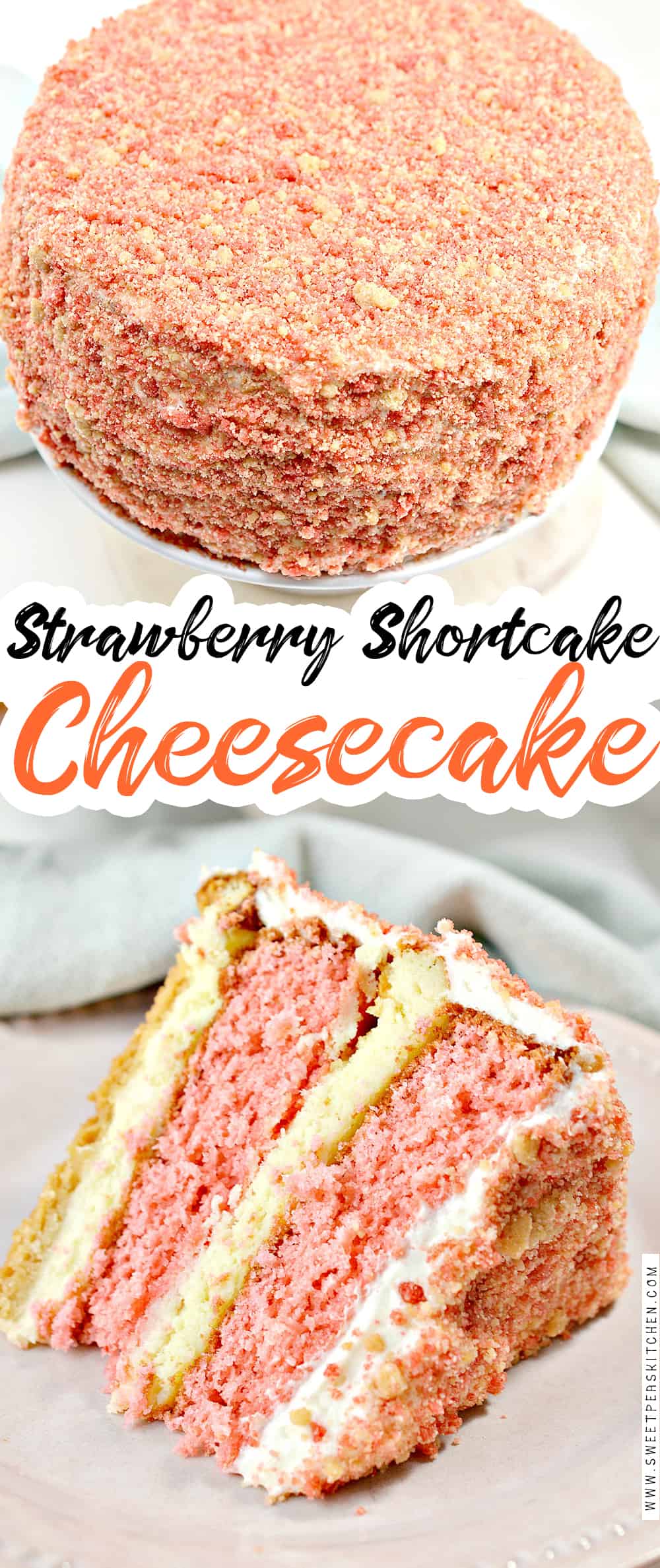 Strawberry Shortcake Cheesecake on pinterest