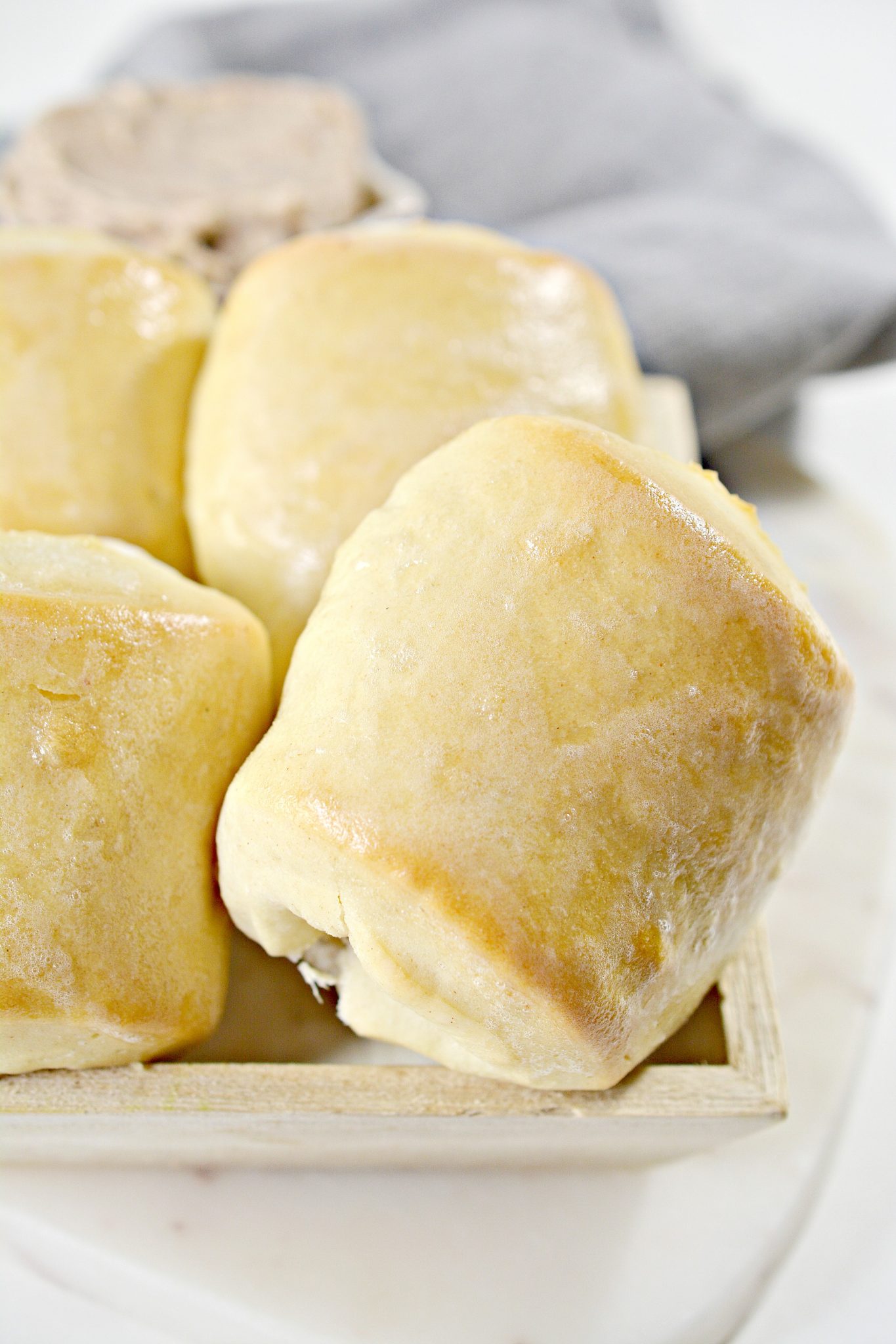 Texas Roadhouse Rolls with Cinnamon Honey Butter - Sweet Pea's Kitchen