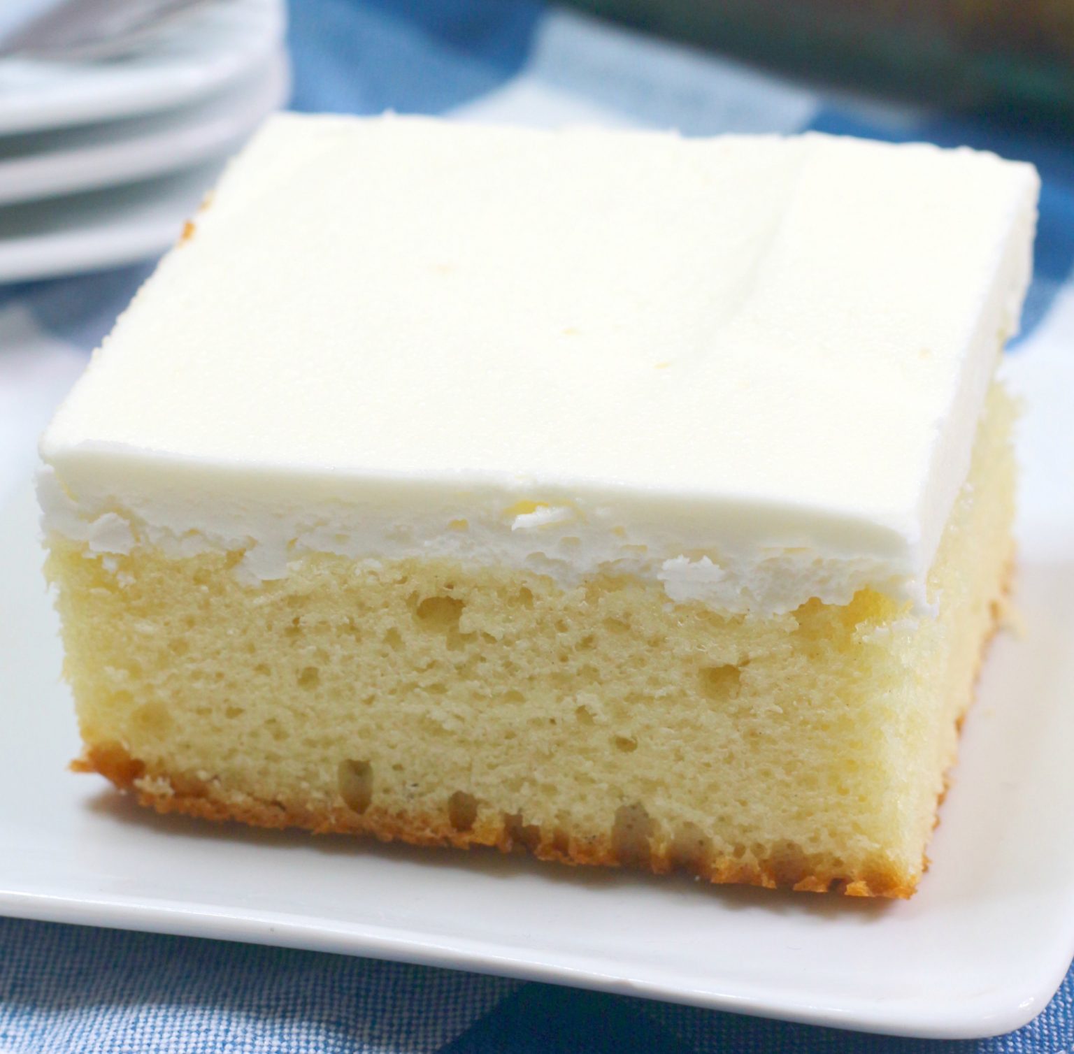 The Best Vanilla Crazy Cake - Sweet Pea's Kitchen