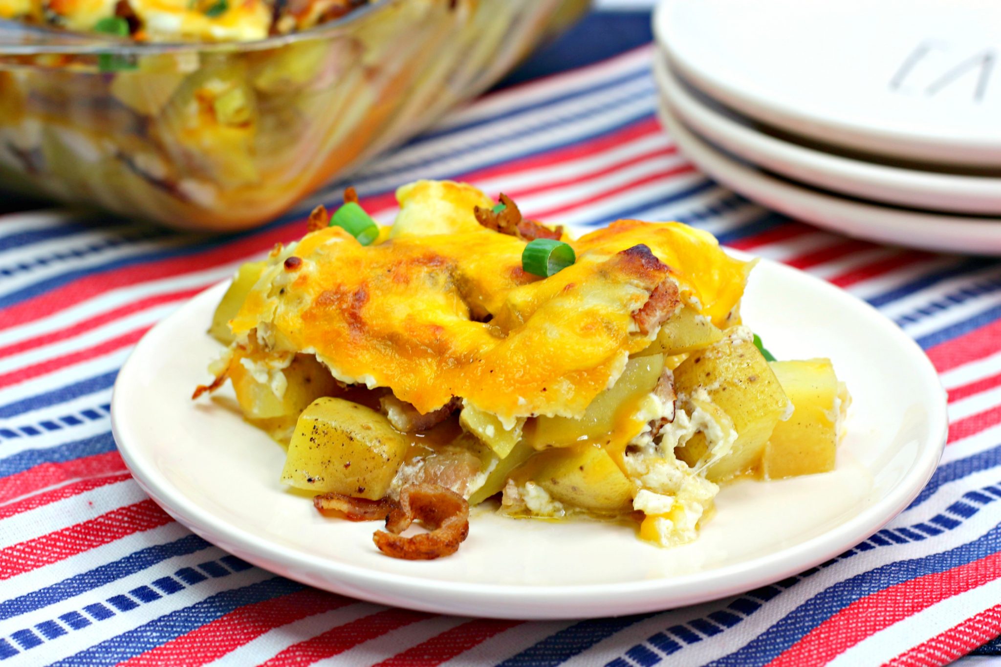 Twice Baked Potato Casserole - Sweet Pea's Kitchen