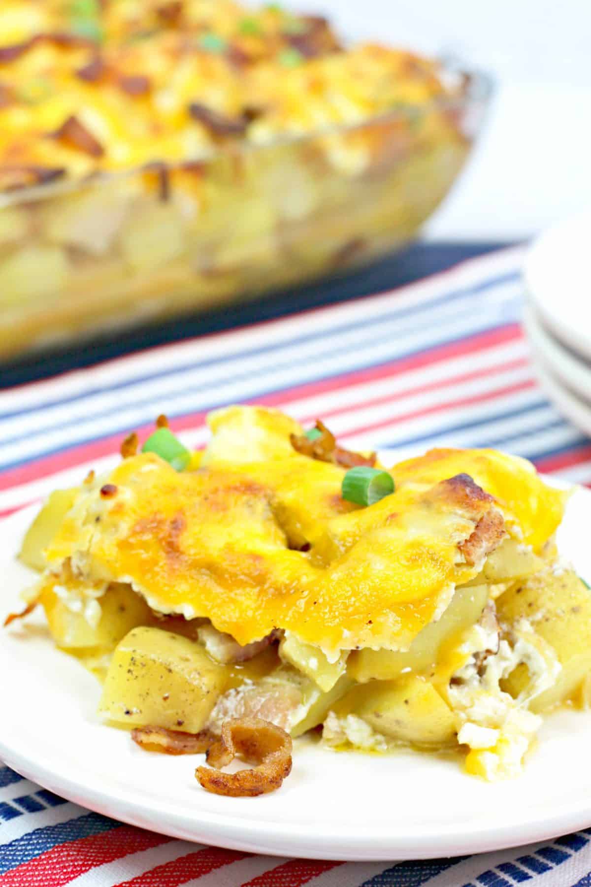 cheesy potato recipe, baked potato casserole