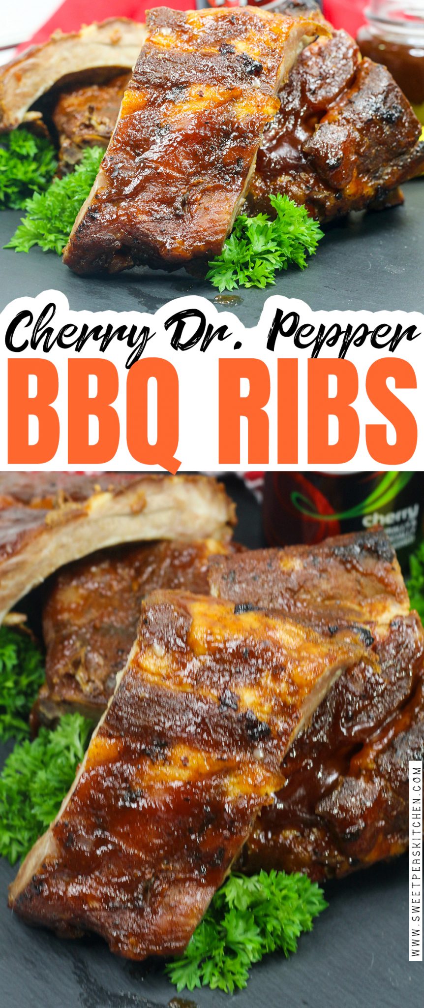 Cherry Dr. Pepper BBQ Ribs - Sweet Pea's Kitchen