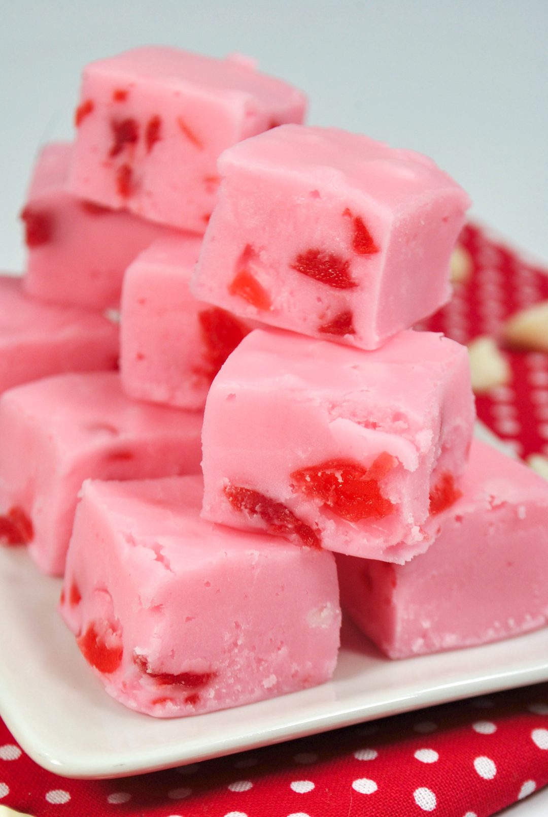 White Chocolate Cherry Fudge Sweet Pea's Kitchen