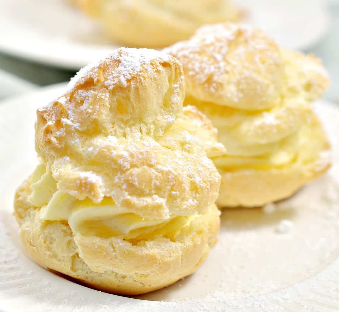 Delicious Famous Cream Puffs - Sweet Pea's Kitchen