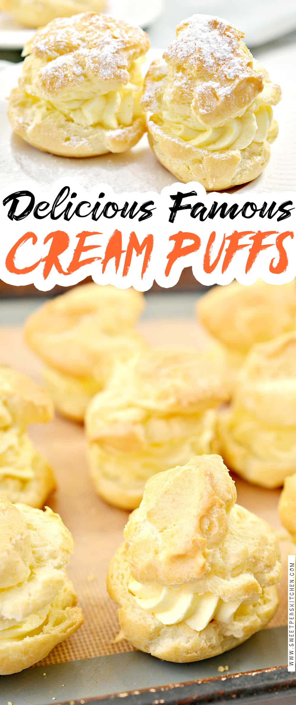 Delicious Famous Cream Puffs