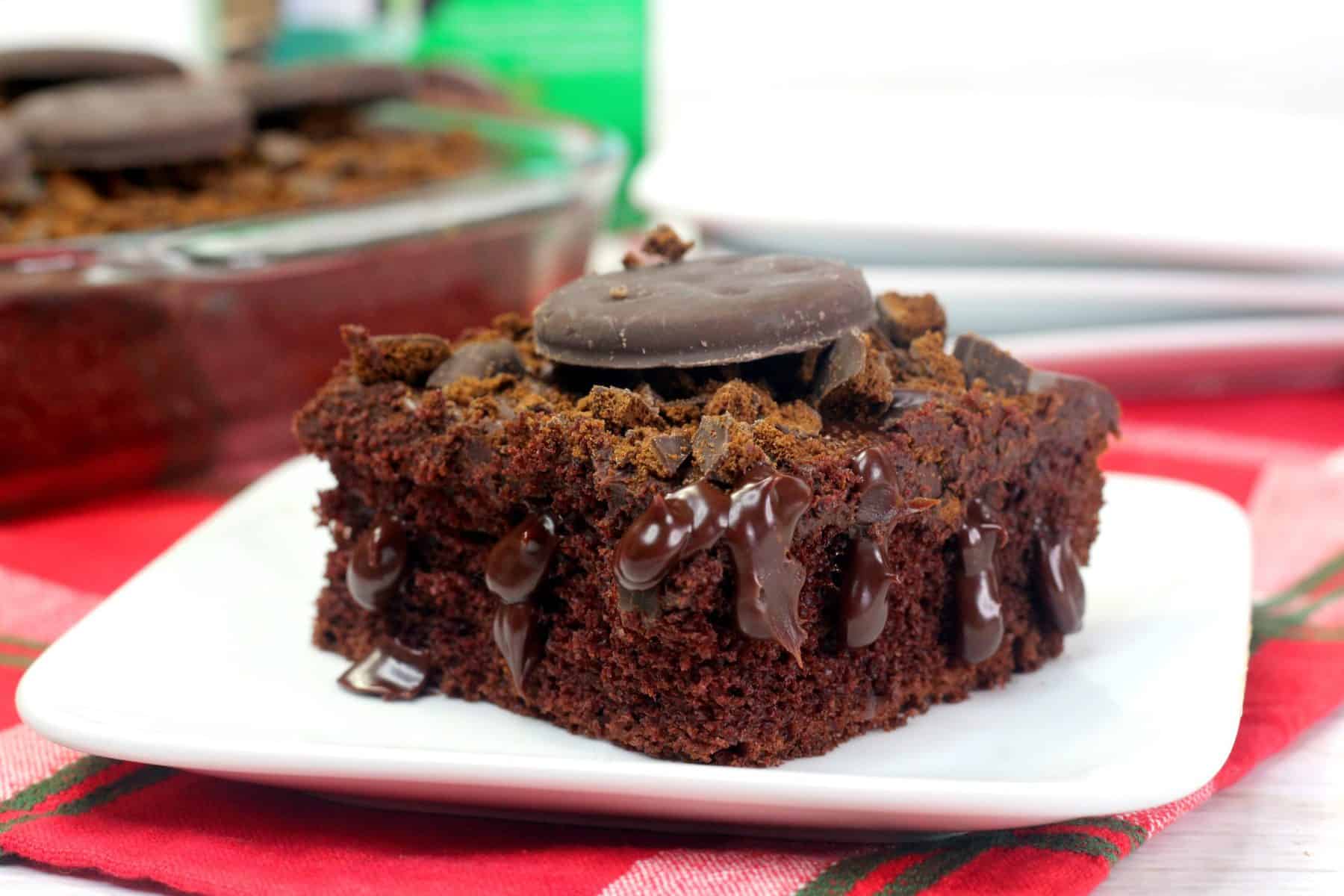 girl scout cookie recipes, mint cake