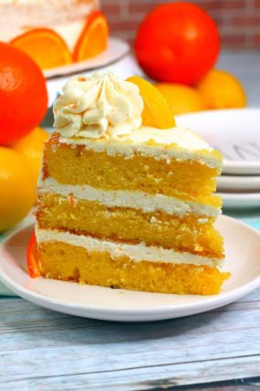 lemon cake recipe, layered lemon orange cake