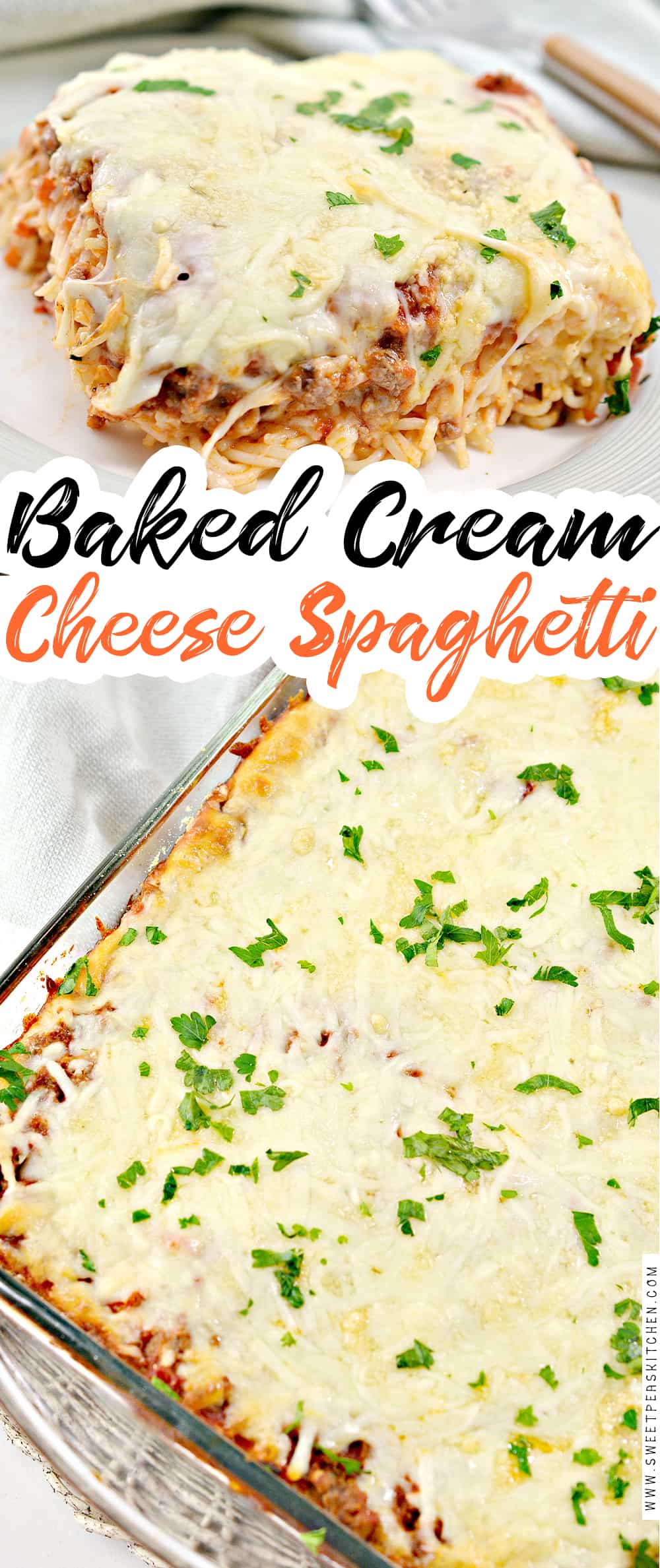 Baked Cream Cheese Spaghetti on Pinterest