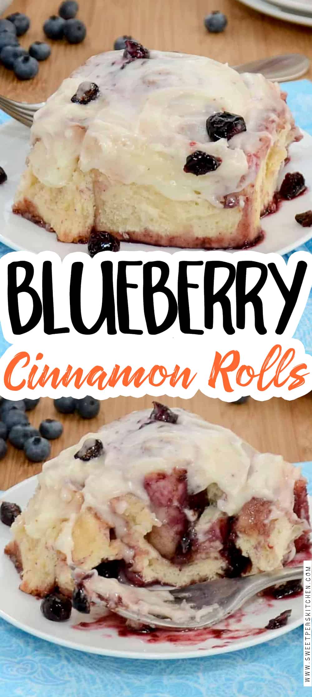 Blueberry Cinnamon Rolls