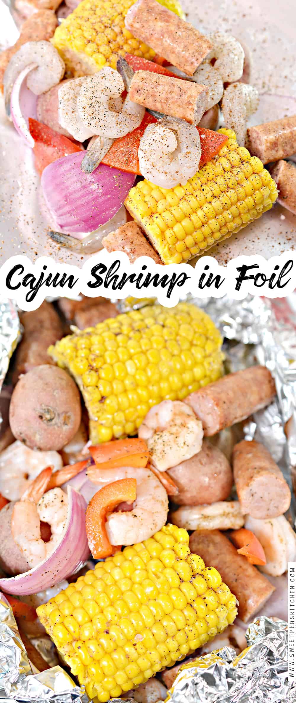Cajun Shrimp in Foil