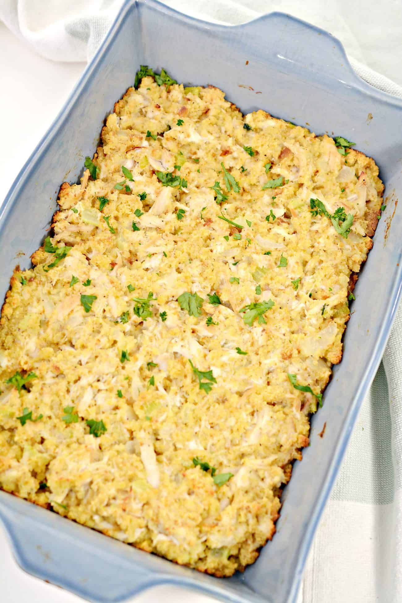 Chicken and Stuffing Casserole - Sweet Pea's Kitchen
