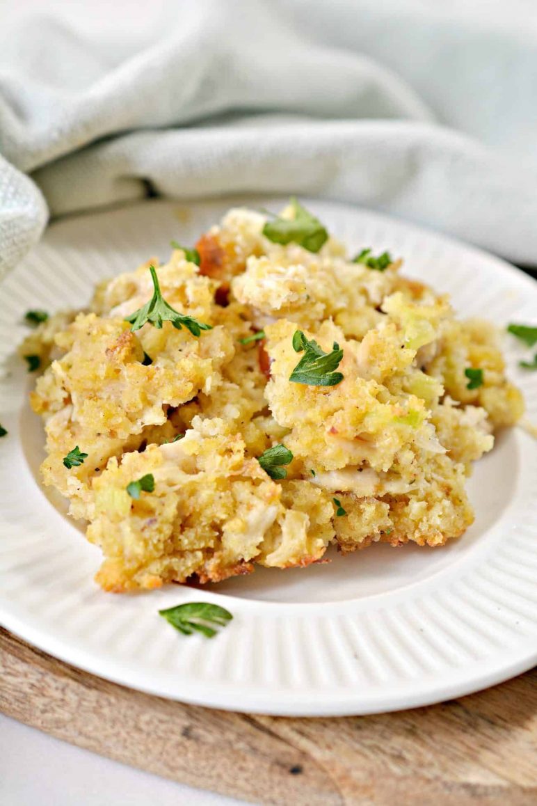 Chicken and Stuffing Casserole - Sweet Pea's Kitchen