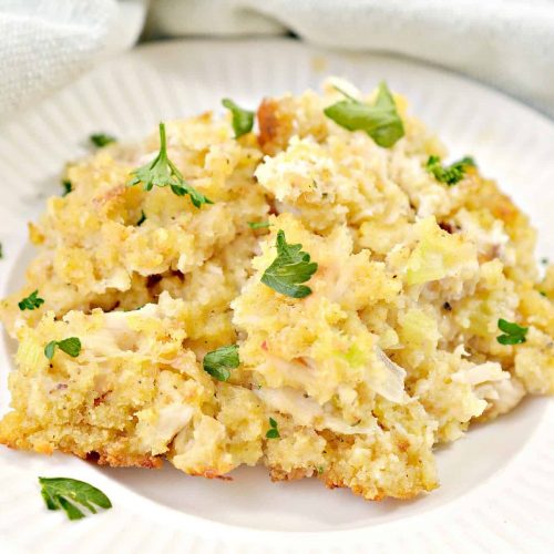 Chicken and Stuffing Casserole - Sweet Pea's Kitchen