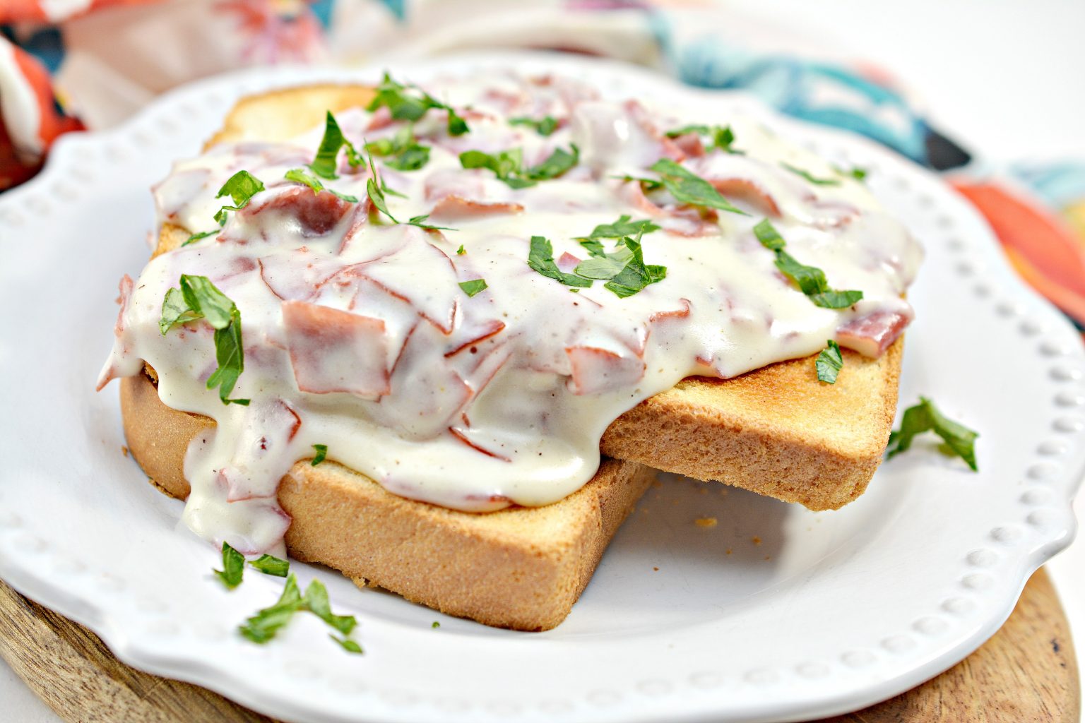 Creamed Chipped Beef on Toast - Sweet Pea's Kitchen