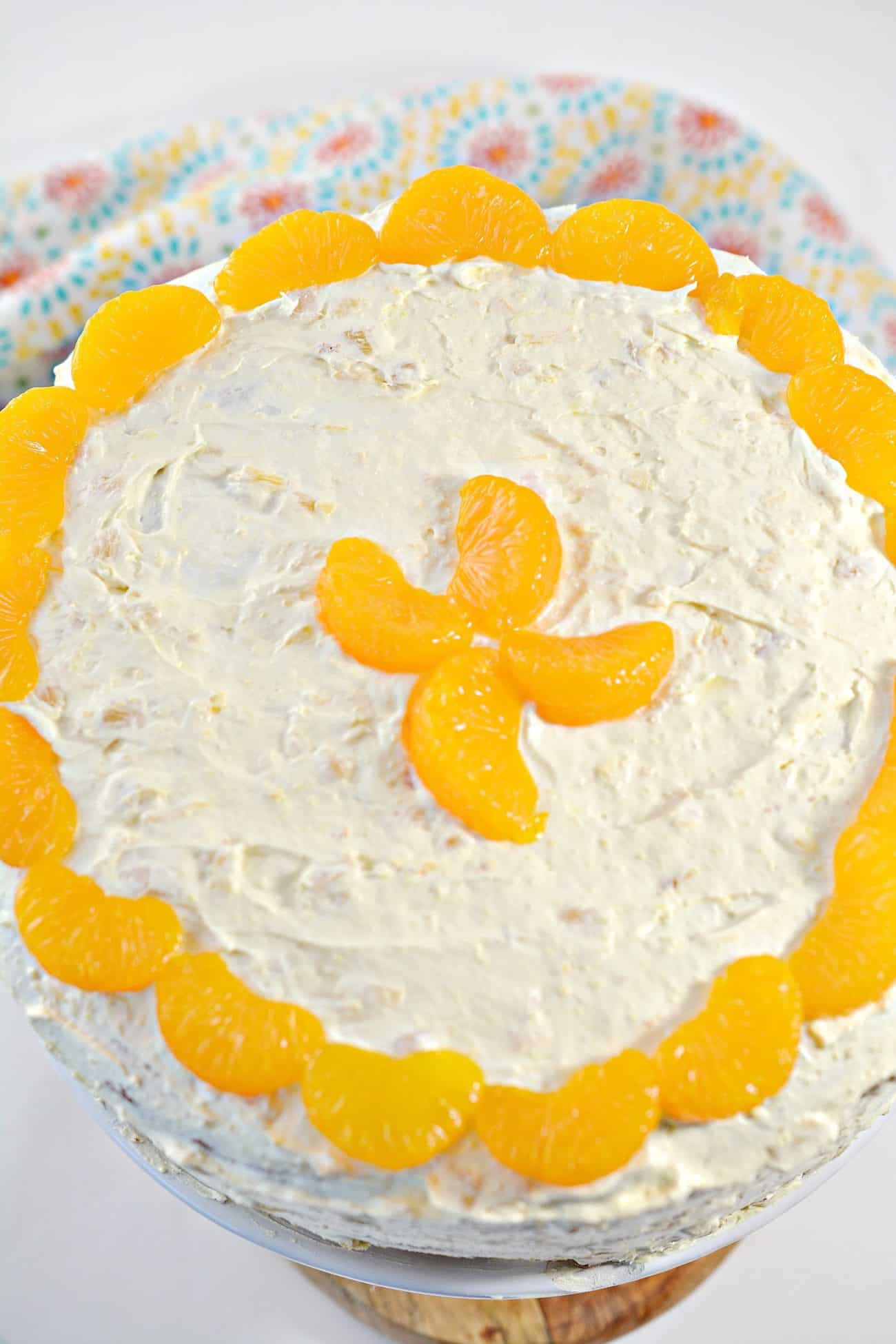 Pineapple Orange Sunshine Cake - Sweet Pea's Kitchen