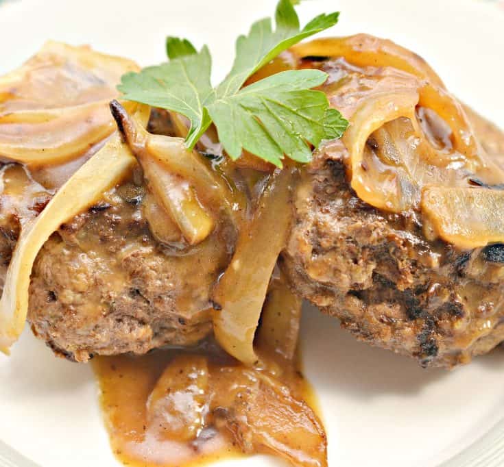 Hamburger Steaks with Onion Gravy Recipes for Good Eatin'