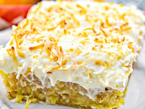 Pineapple Coconut Cake - Baked by an Introvert