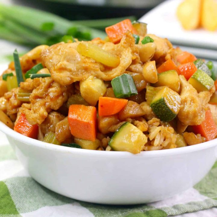 instant pot cashew chicken