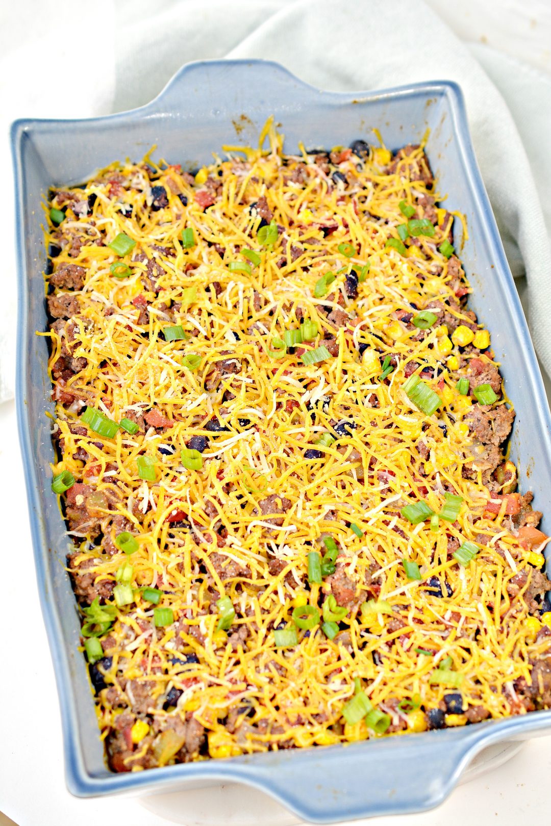 Mexican Casserole with Beef - Sweet Pea's Kitchen