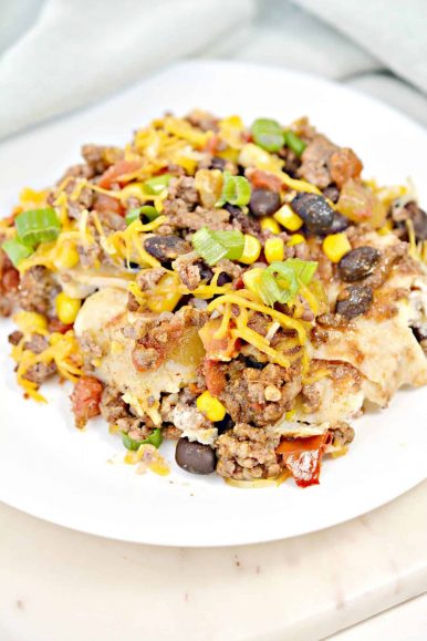 Mexican Casserole with Beef - Sweet Pea's Kitchen
