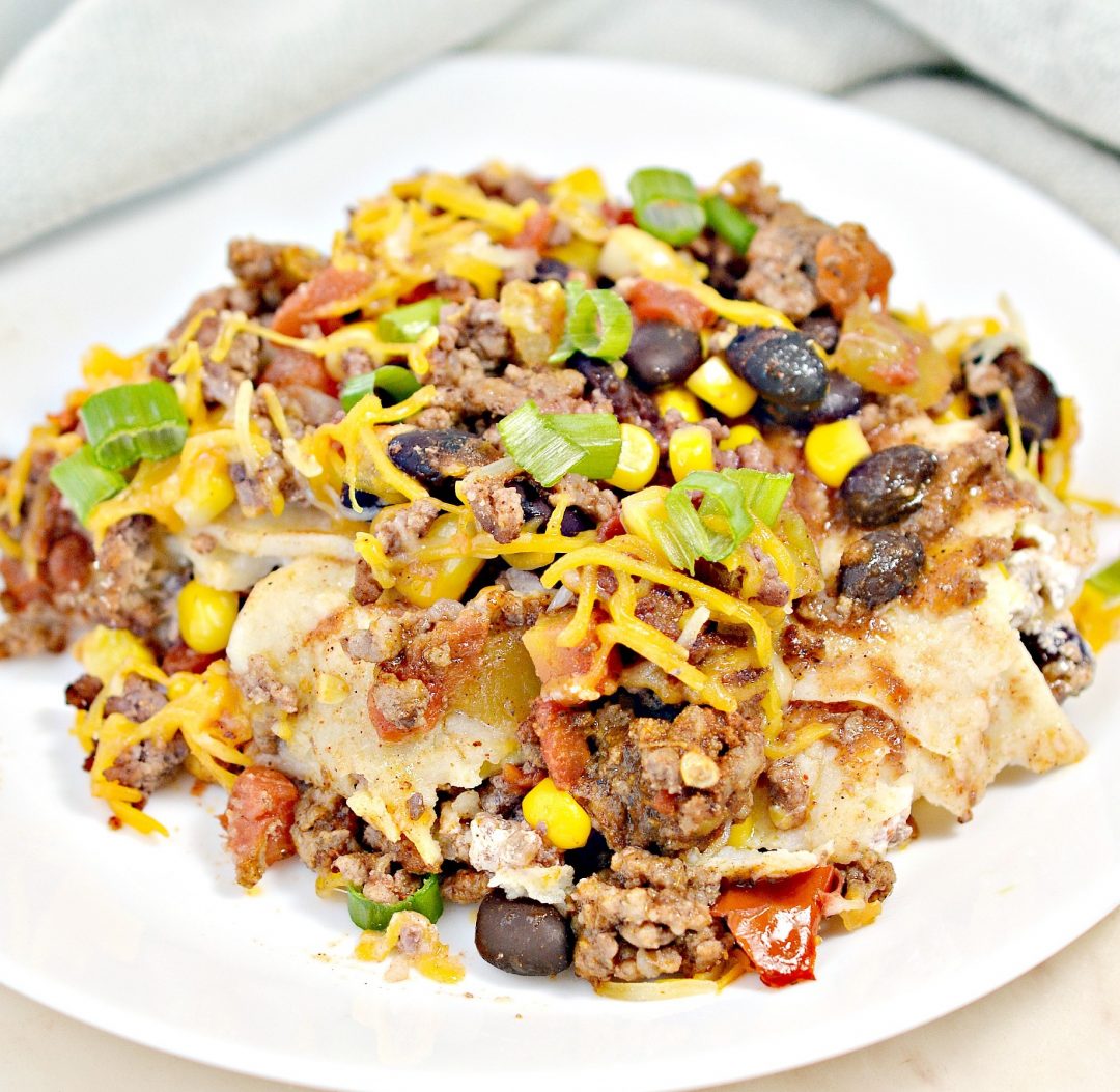 Mexican Casserole with Beef Sweet Pea's Kitchen