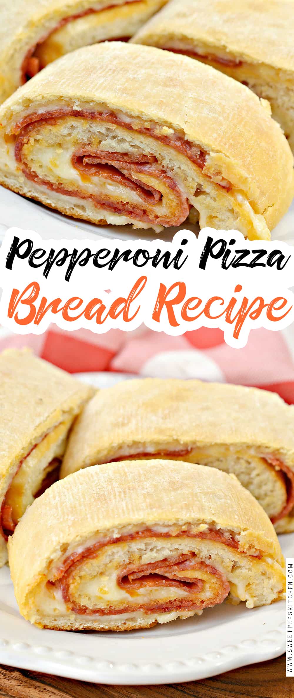 Pepperoni Pizza Bread Recipe on pinterest