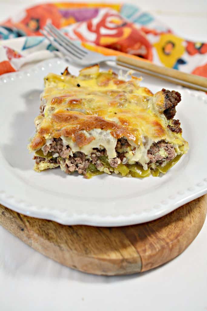 Philly Cheesesteak Casserole - Sweet Pea's Kitchen