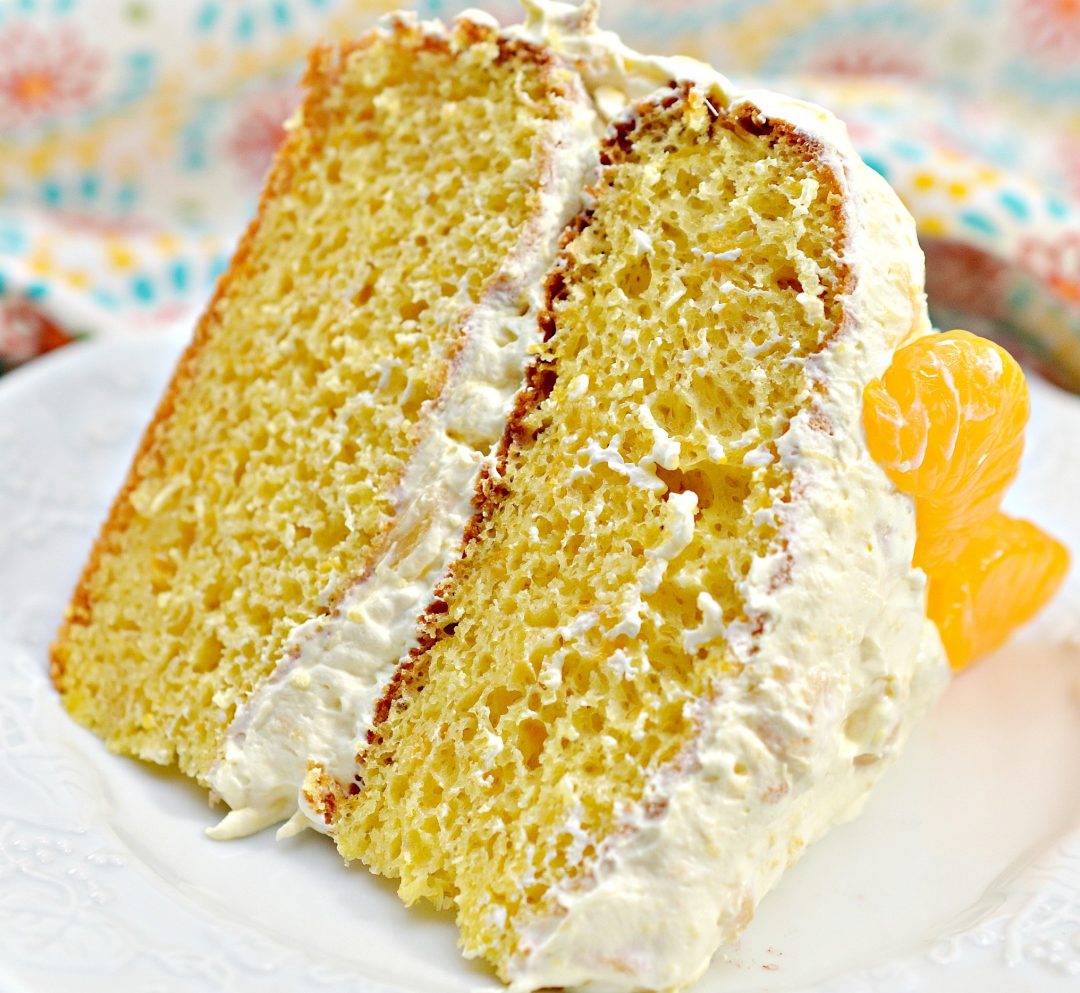 Pineapple Orange Sunshine Cake - Sweet Pea's Kitchen
