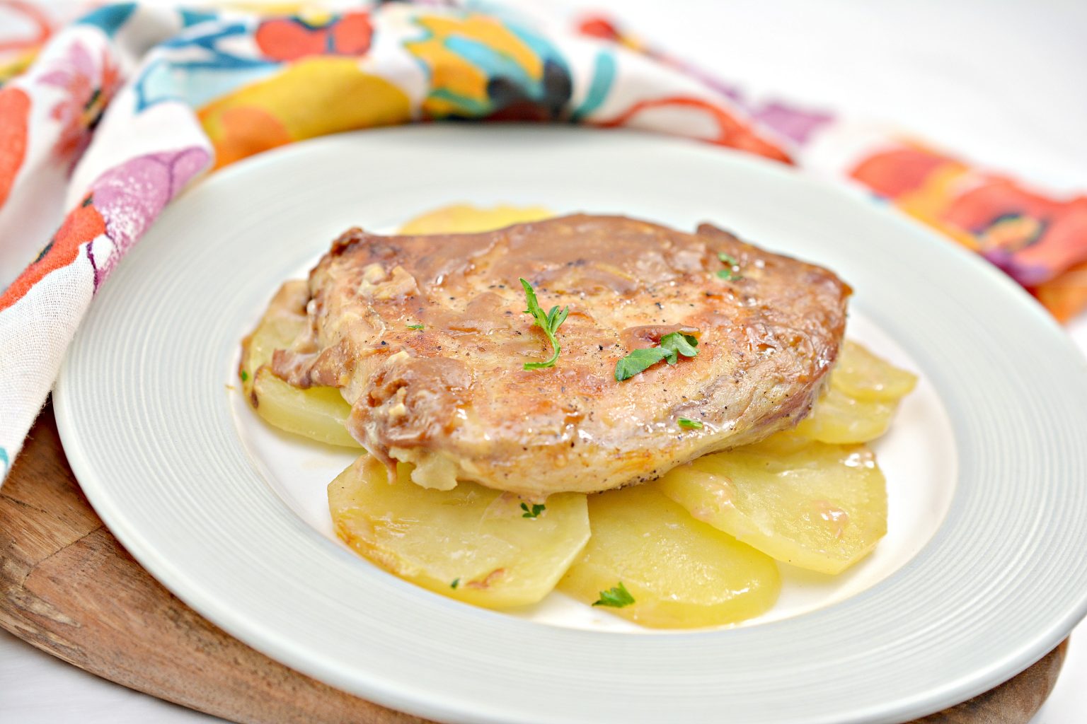 Pork Chop Supreme - Sweet Peas Kitchen