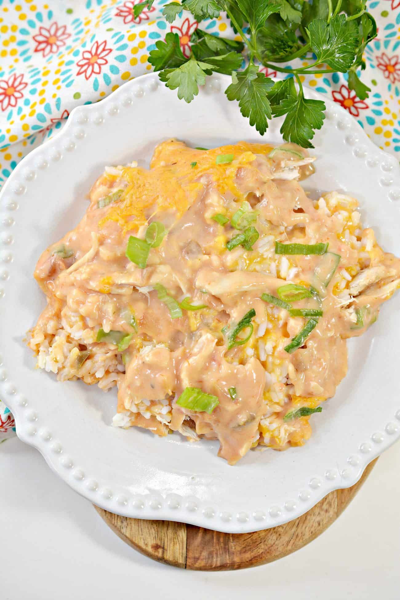 Salsa Chicken and Rice Casserole Sweet Pea's Kitchen