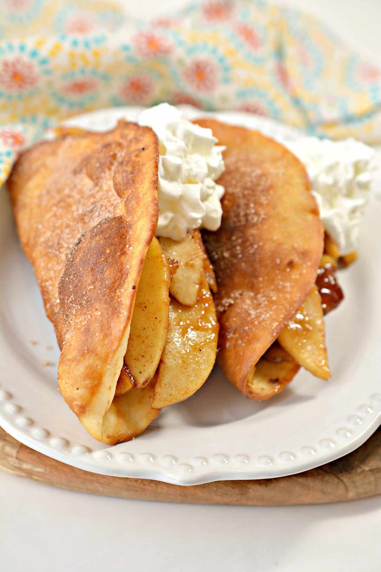 Apple Pie Tacos