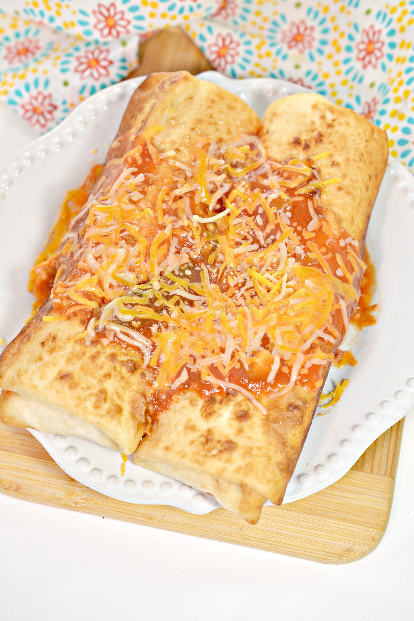 Beef and Cheese Chimichangas - Sweet Pea's Kitchen