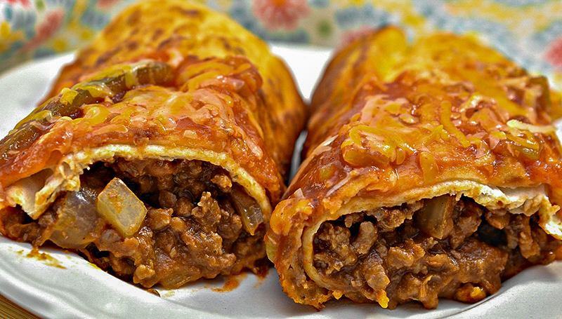 Beef and Queso Chimichangas – Wells Farms