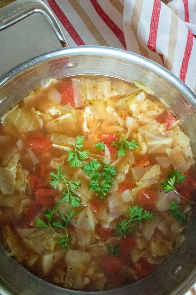 Super Easy Cabbage Soup Sweet Pea's Kitchen