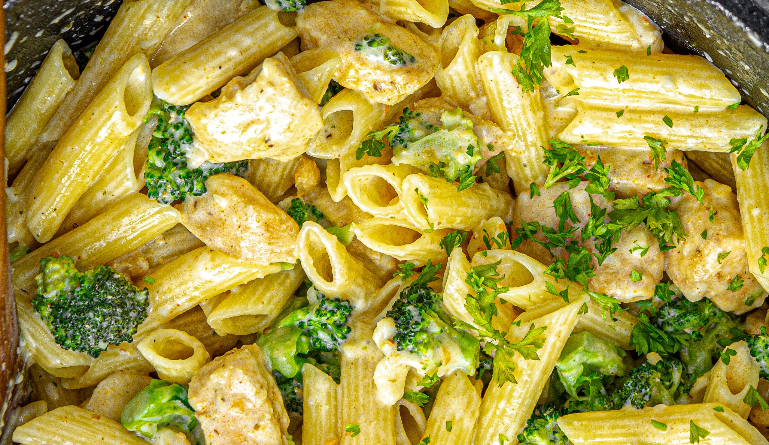 Cajun Chicken Broccoli Alfredo