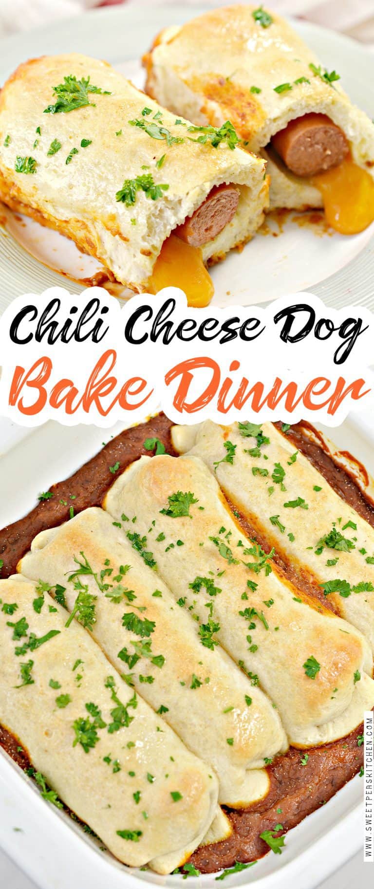 Chili Cheese Dog Bake Dinner Sweet Pea's Kitchen