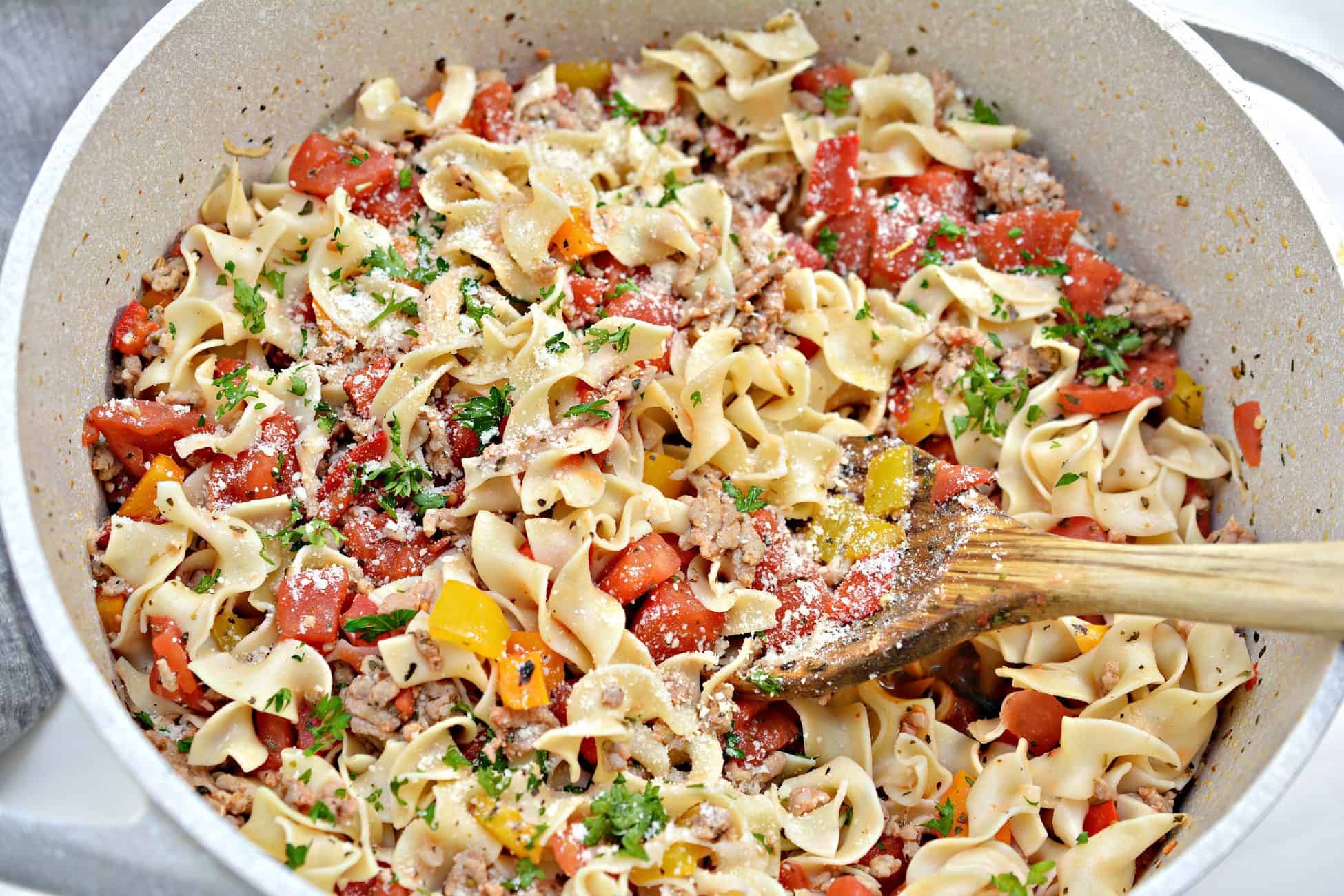 Italian Drunken Noodles Sweet Pea's Kitchen