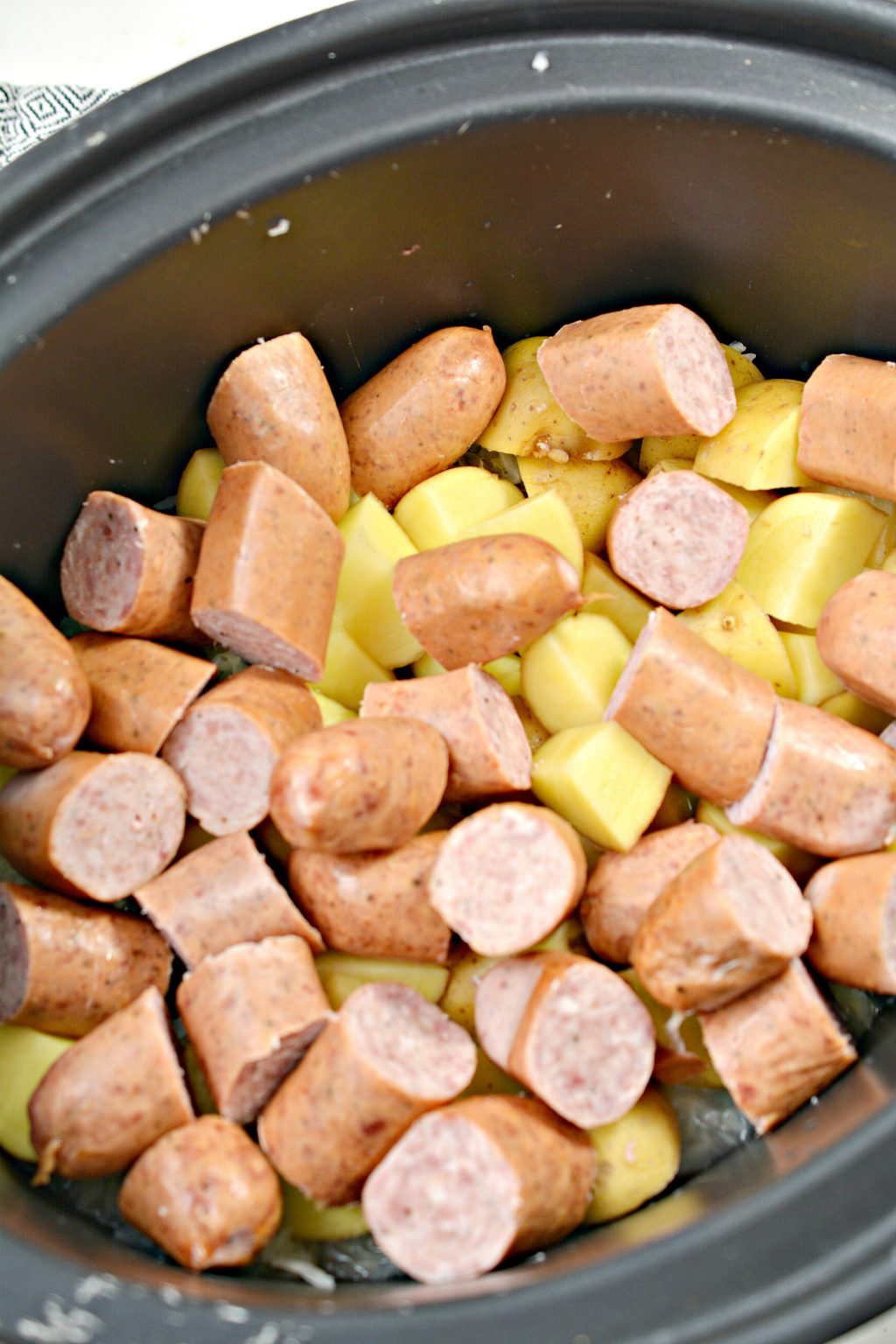 Polish Sausage, Sauerkraut And Potatoes (Crockpot) Sweet Pea's Kitchen