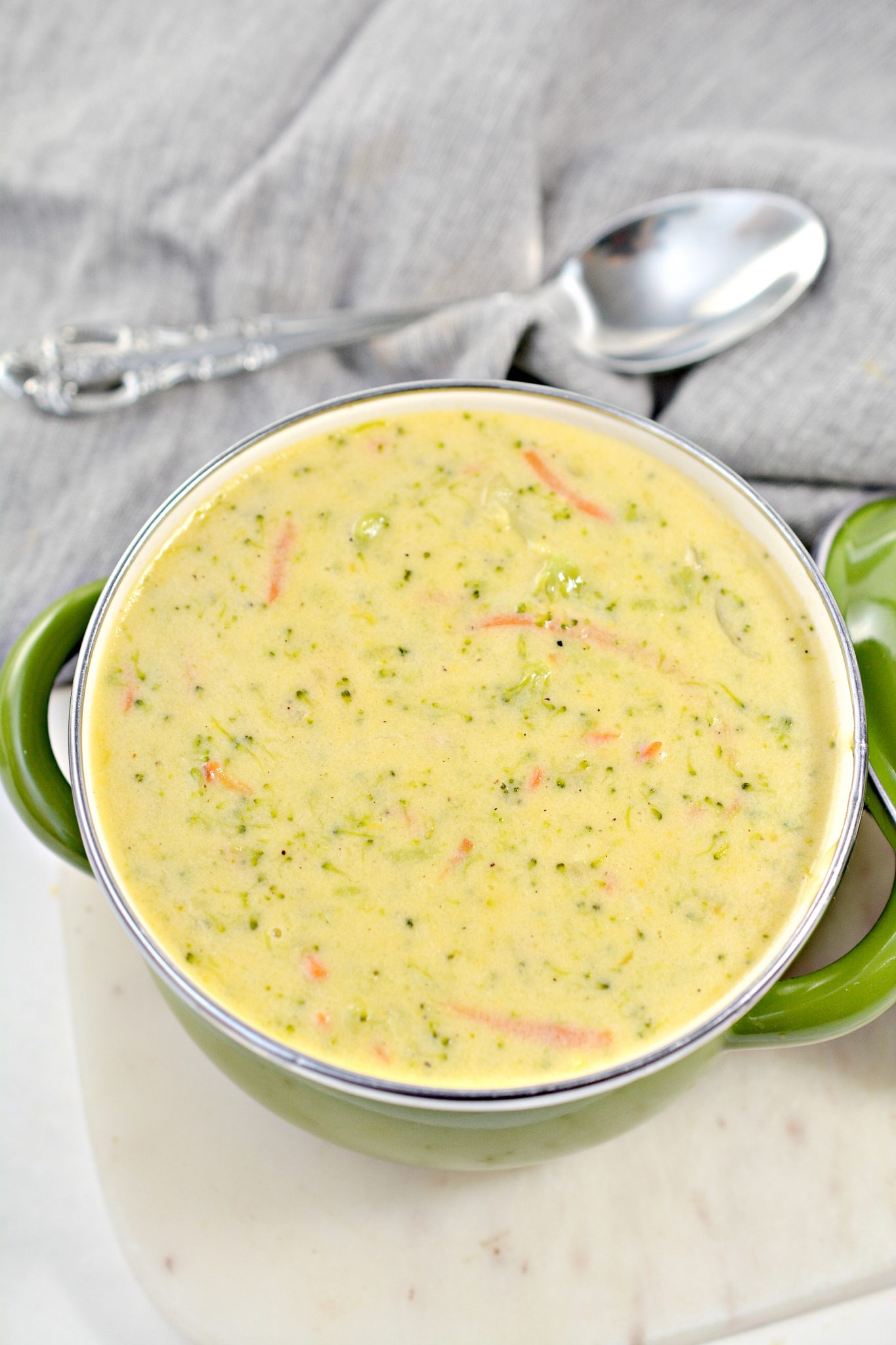 Panera Broccoli Cheddar Soup - Sweet Pea's Kitchen