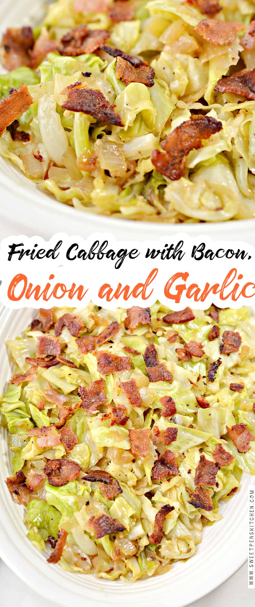 Fried Cabbage with Onions and Bacon on Pinterest