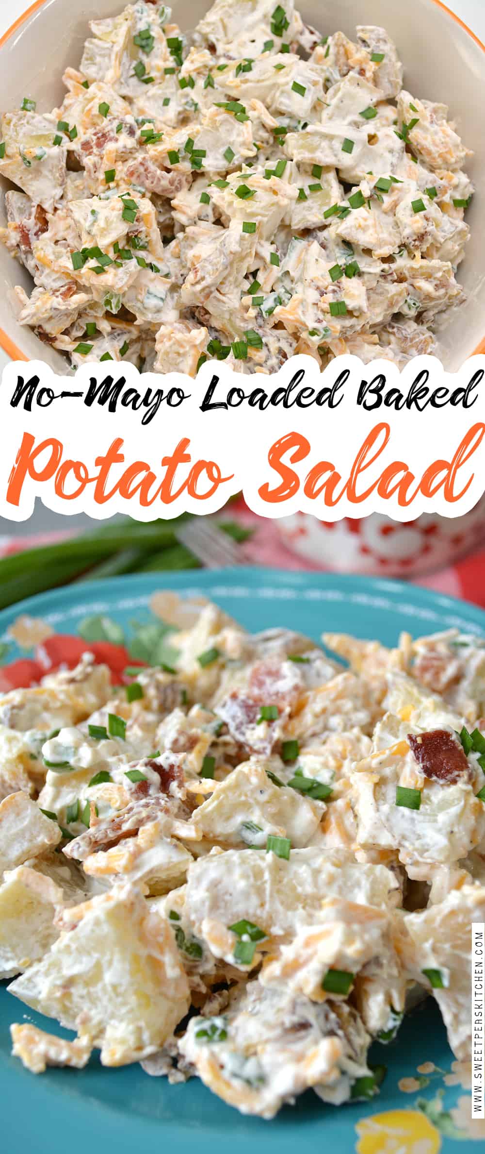 No-Mayo Loaded Baked Potato Salad