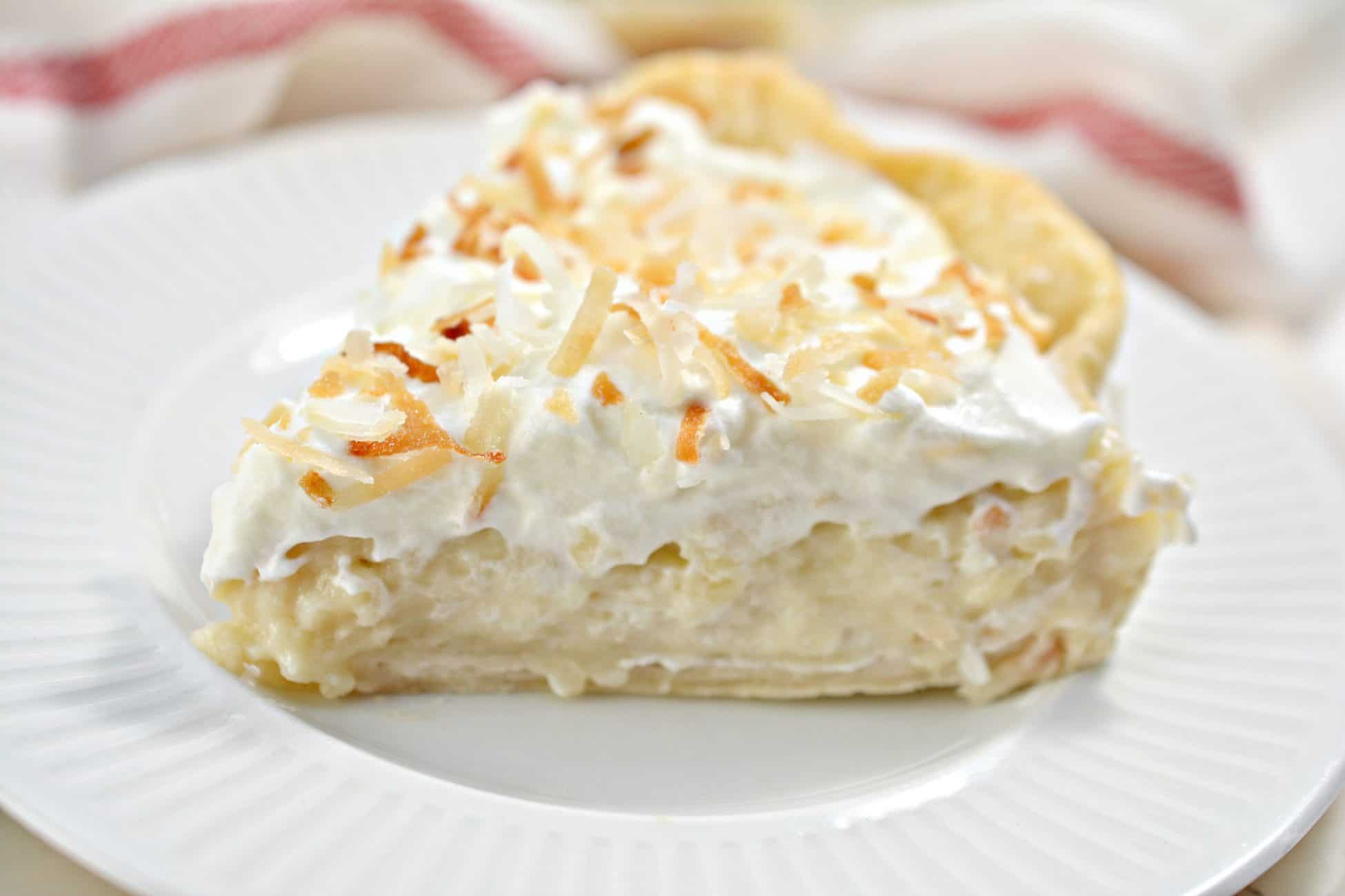 Old Fashioned Coconut Cream Pie Sweet Peas Kitchen 