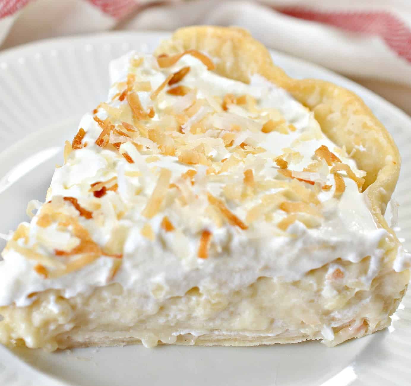 Old Fashioned Coconut Cream Pie Sweet Pea S Kitchen