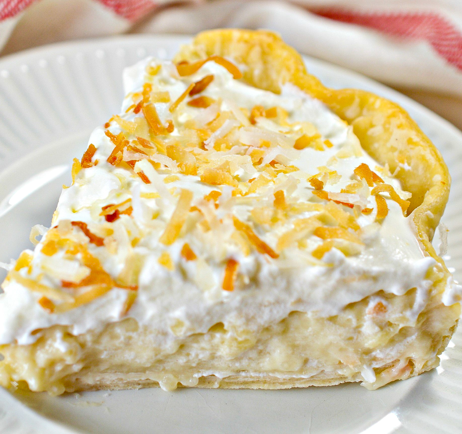 Old Fashioned Coconut Cream Pie-image